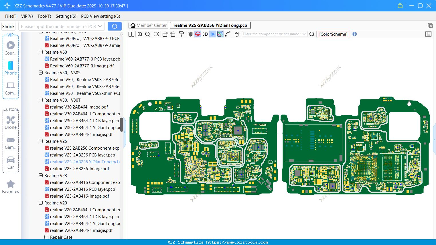 Realme V25-2AB256 bitmap